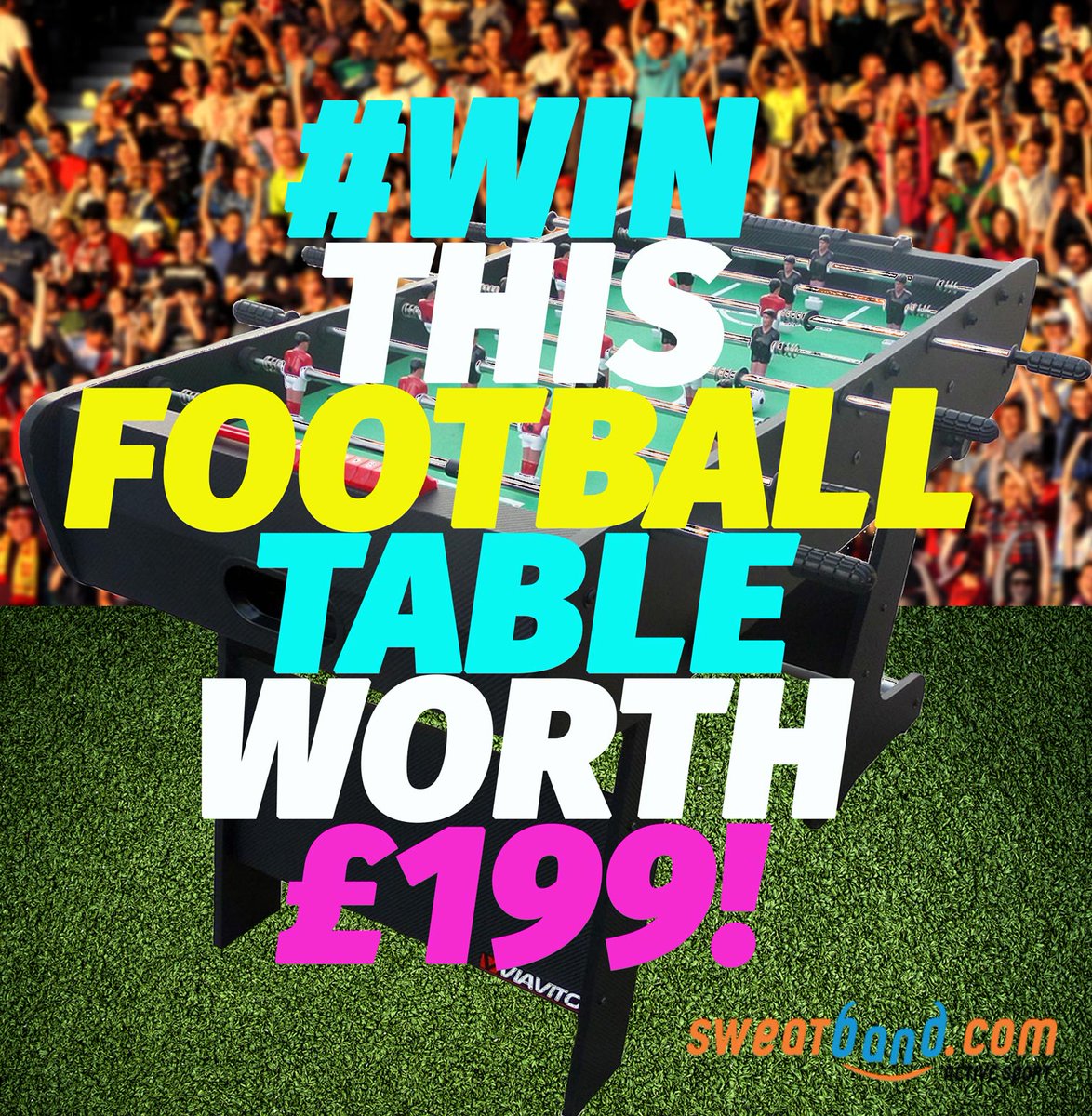 bev_metallica's tweet photo. .@SweatbandActive: #Win a #Viavito  #Football  #Table (£199) RT&amp;F  https://t.co/VKcqoK56dz #Competition #Wednesday https://t.co/Ta9kgSMwfG