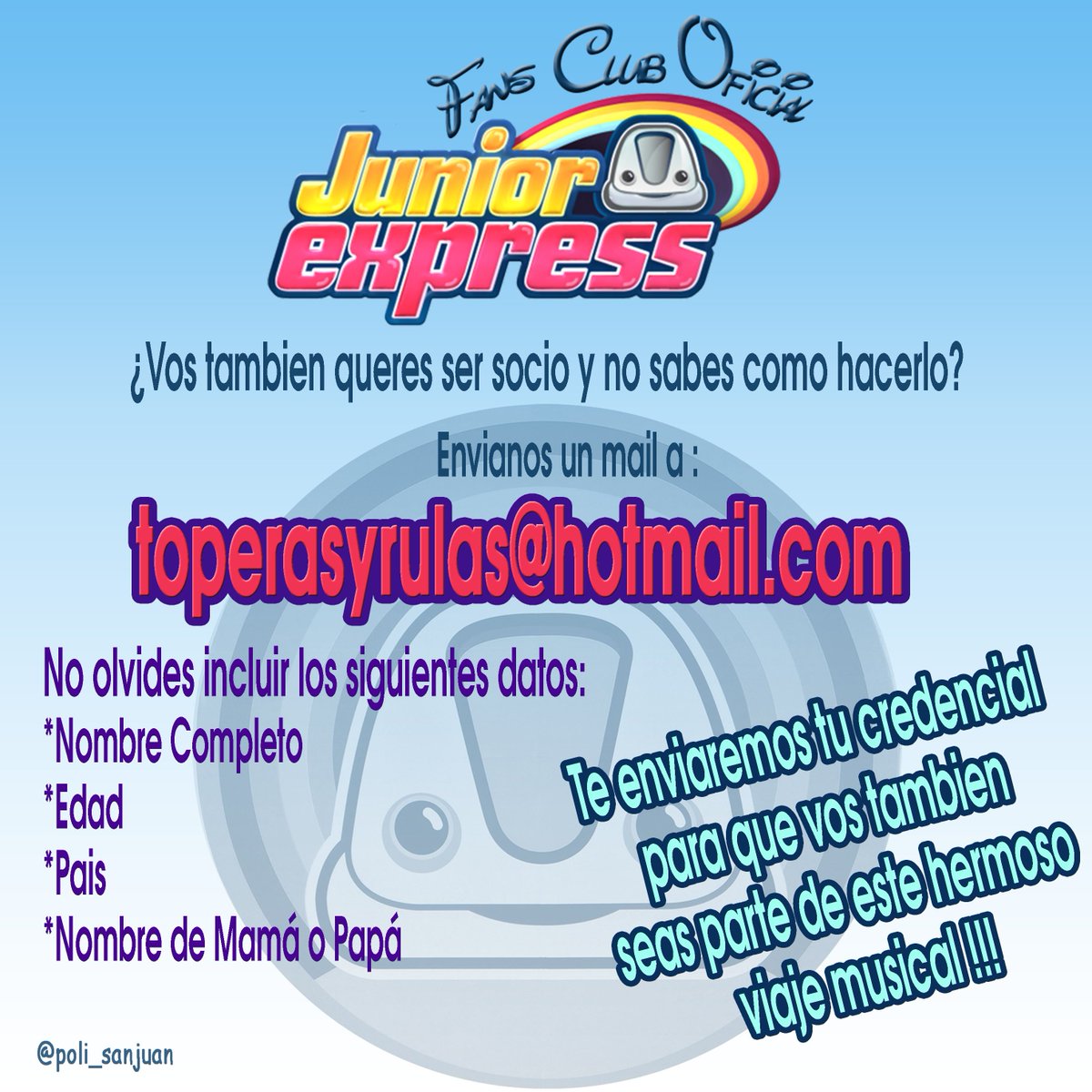 FCJuniorExpress's tweet photo. #ComoSerSocio
Les dejamos esta imagen para poder asociarse al fans no importa el pais donde vivas #TodosSomosUno https://t.co/tVdxPsdEzk