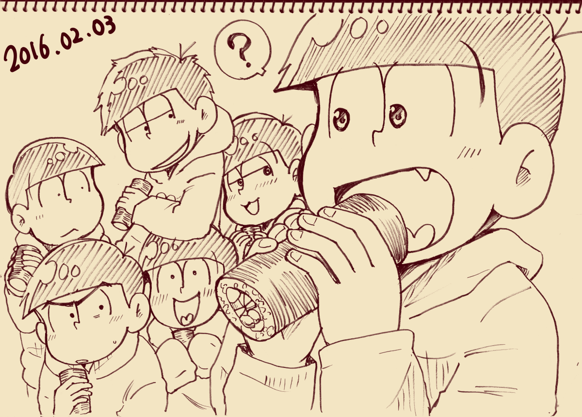 滑り込みで節分絵投げ込むんじゃー(/・ω・)/ 