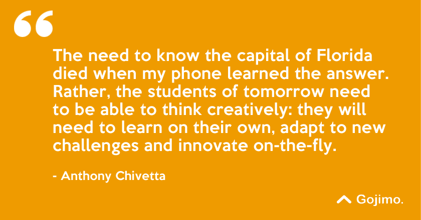 GojimoApp's tweet photo. #edtechquote #edquote https://t.co/HFoYkaYONz