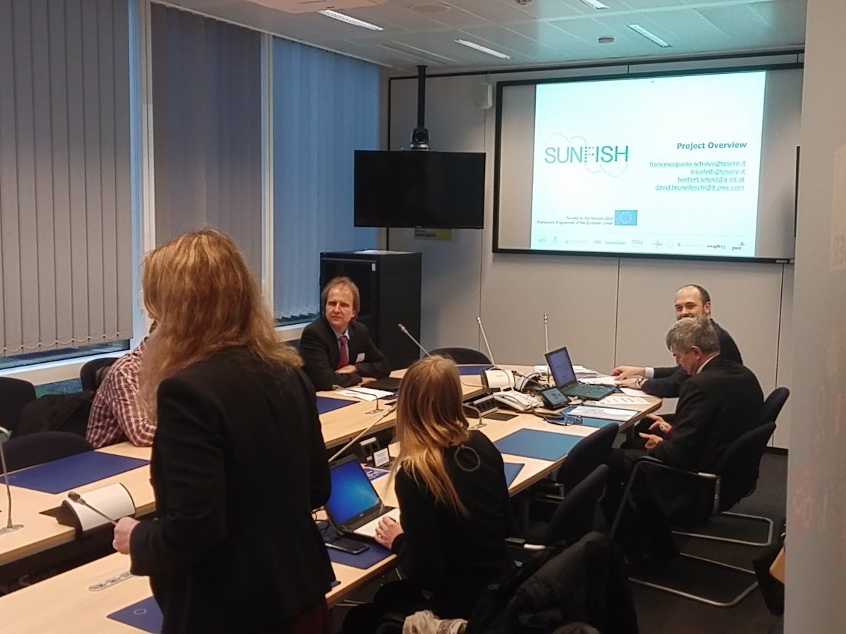 lnicoletti's tweet image. Today in Bruxelles presentation of the #SUNFISH Project to DG Connect!
#secure #cloud #federation
@SUNFISH_project