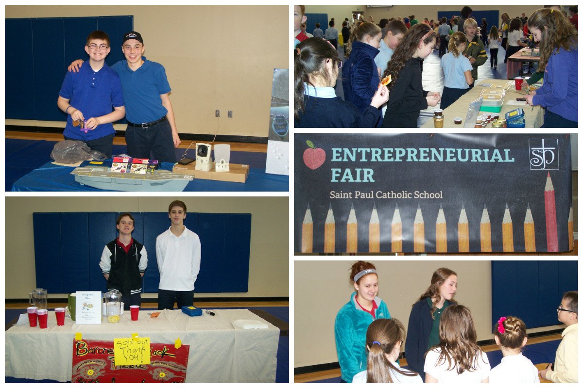 S/o to <a href="/StPaulValpo/">Saint Paul Valpo</a> for their first ever Entrepreneurial fair! valpolife.com/community/educ…