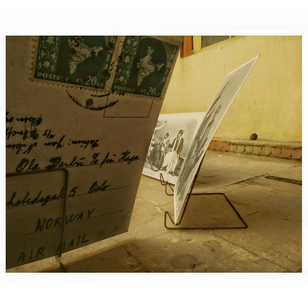 theblindboys's tweet photo. Some tiny glimpses from our photo intervention "thinking of you" in #jaipur @TPJ2016 #postcards https://t.co/MWsAuoG7CO