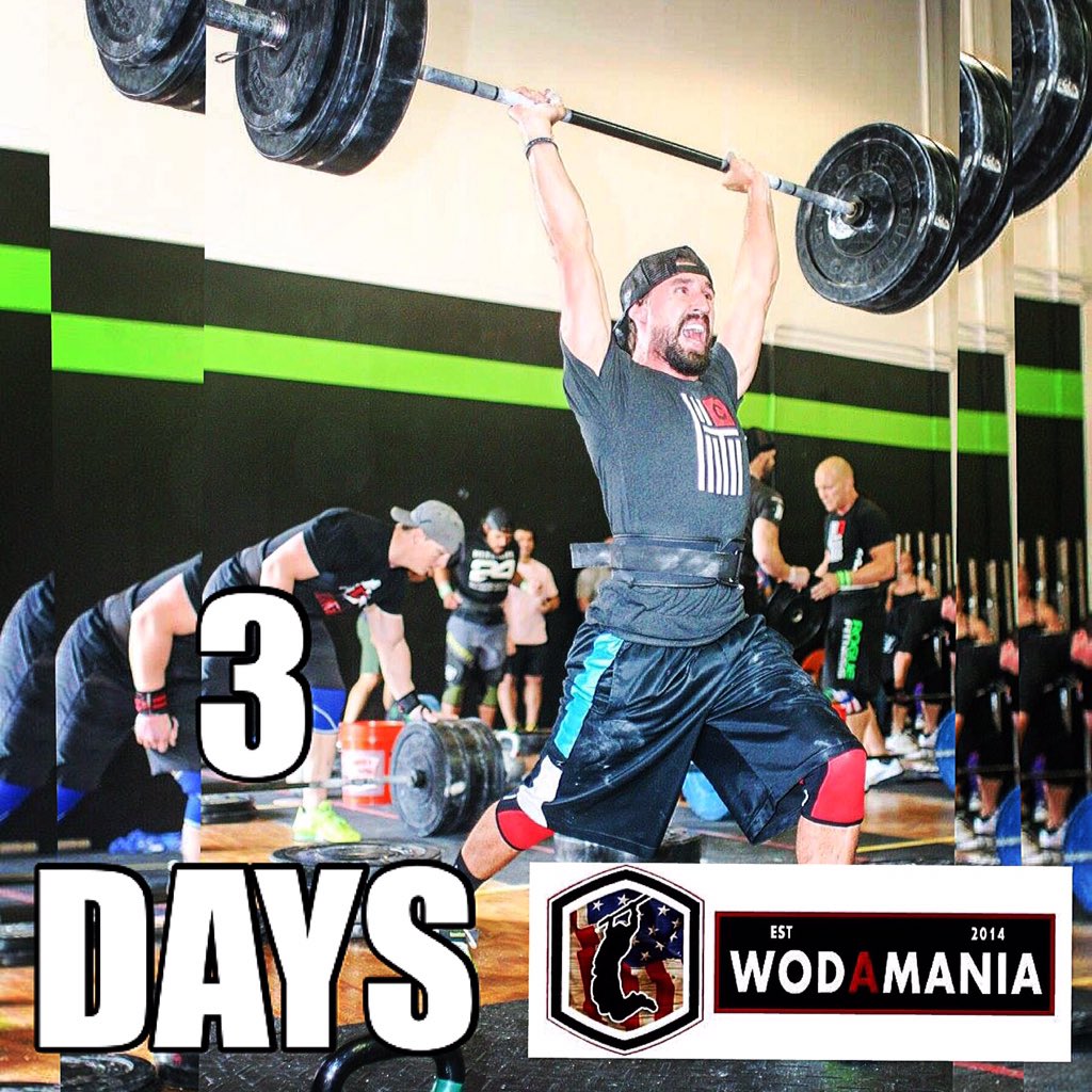 wodamania's tweet photo. #WODaMania Admission is FREE for spectators. Come one, come all! A day of #CrossFit is a day well spent. https://t.co/YefELIR6Q4