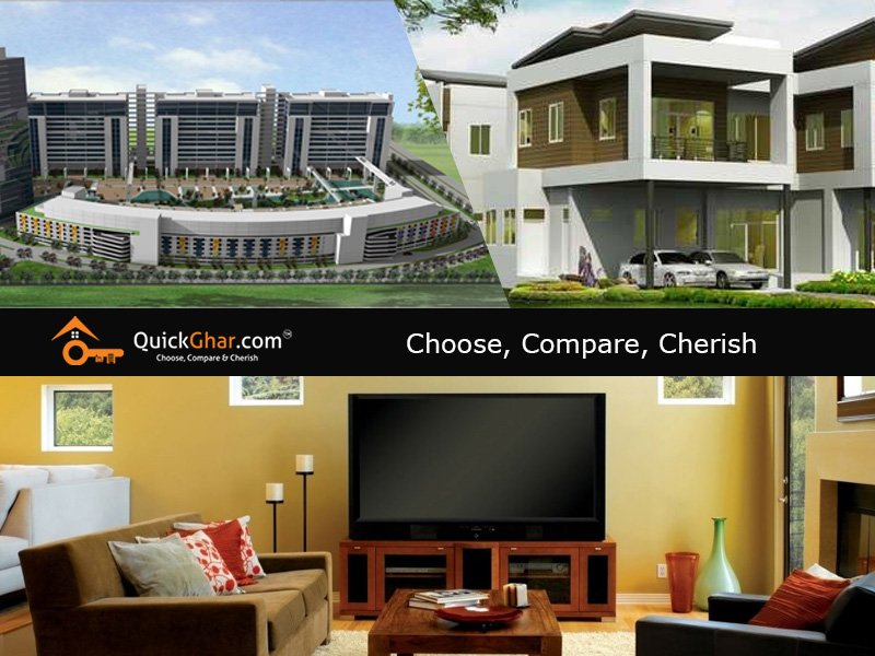 #ApartmentsinNoida - Parking,Terrace Garden, Pool, Metro Connectivity and Other Amenities at Quickghar.com