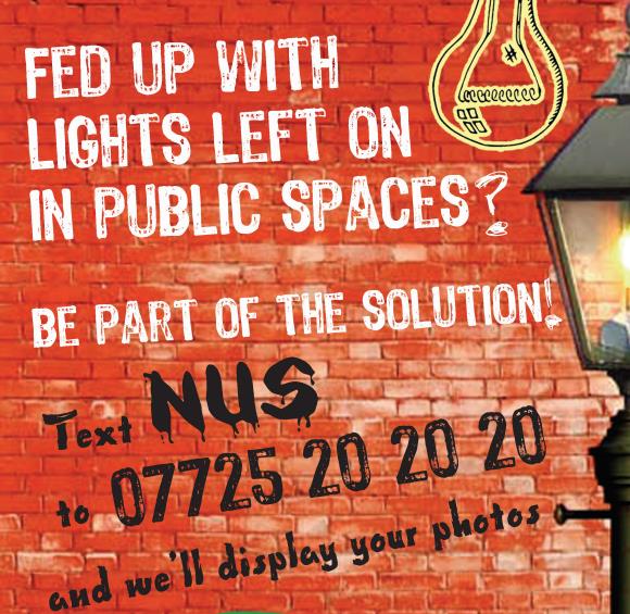 yourcambridgesu's tweet image. It's @nusuk #SnapItOff day! Help them track down lights left on in daylight!