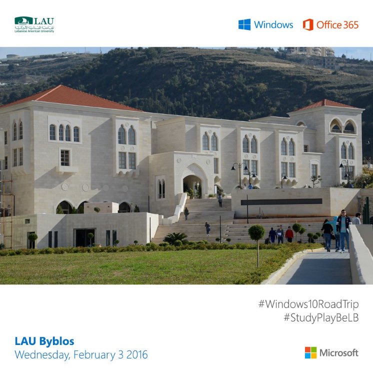 MahmoudMatouk's tweet photo. I see you posing for a Microsoft/LAU ad roomie 😏 @NicolasMrad https://t.co/sCmAvKHovX