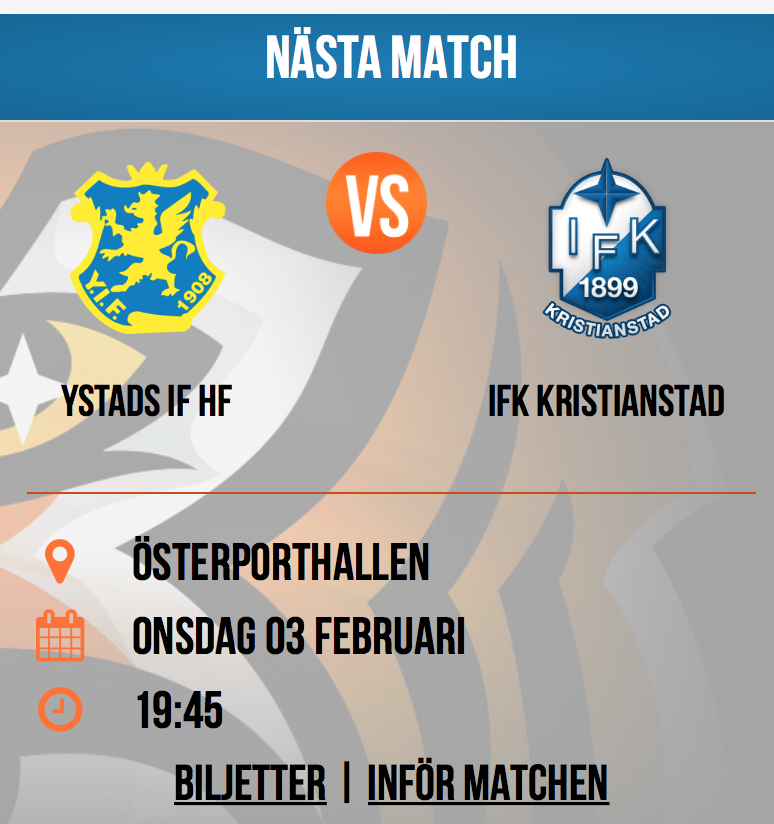 JohanFlinck's tweet photo. Finn ett fel på @IFKKristianstad:s hemsida: https://t.co/jXdv3I8KoB