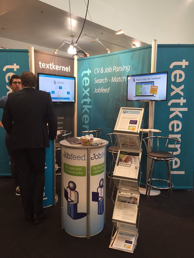 kimpieschel's tweet image. Kickoff #RAE2016! Visit @Textkernel (B11) for a demo of #cvparsing, #semanticsearch, #matching &amp;amp; #leadgeneration