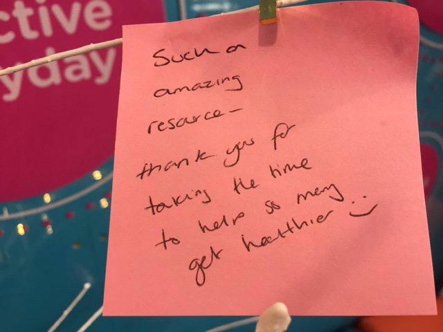 wandbc's tweet photo. Visitors to Get to Know Cancer pop up shop share their thoughts on the shops 'message tree' https://t.co/wqS0nY4vDO https://t.co/wkiqprcRrx