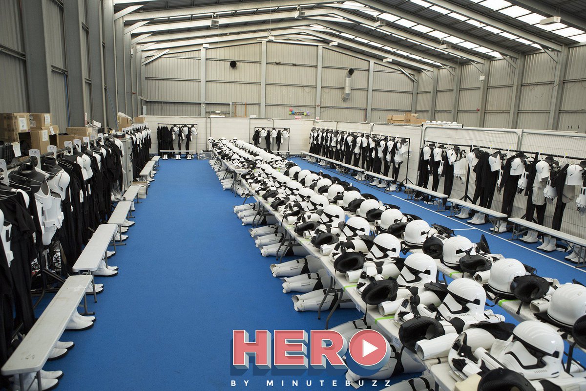 Dans les vestiaires des Stormtroopers