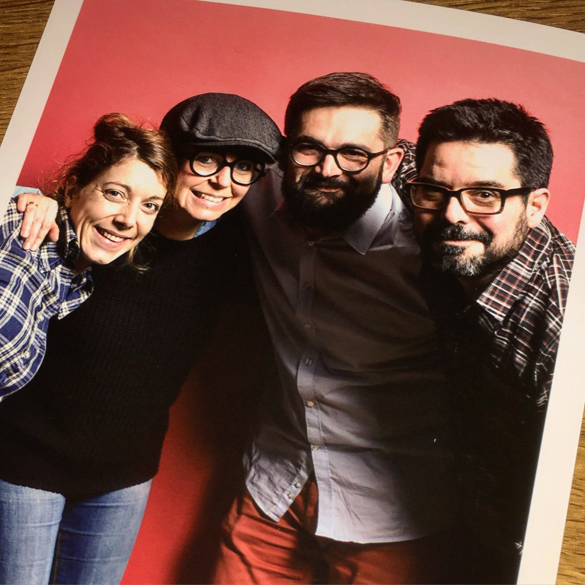 La #TeamMoswo à la soirée de lancement de l'Agence #BigShot <a href="/MichaelMeniane/">Michael Meniane</a> ! #Polaroid #Nantes <a href="/PolaroidPassion/">Polaroid Passion</a>