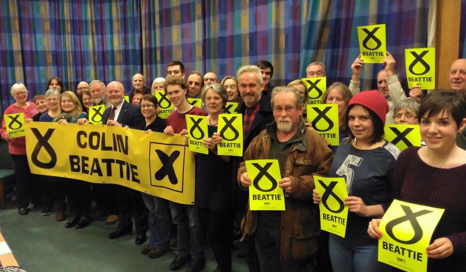 MusselburghSNP's tweet image. Fab turn out our branch meeting last night in support of @uartlach to be re-elected as our MSP.  #BothVotesSNP