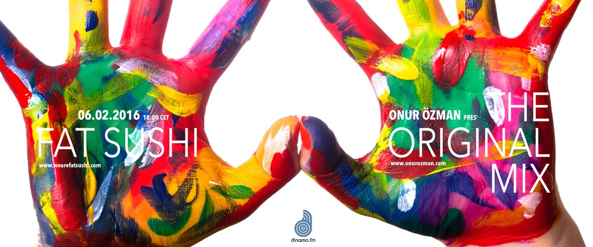 OnurOzman's tweet photo. #save #the #date
#theoriginalmix w/ @WeAreFatSushi
this saturday (06.02) on @dinamo https://t.co/ZrcPDfd8C0
