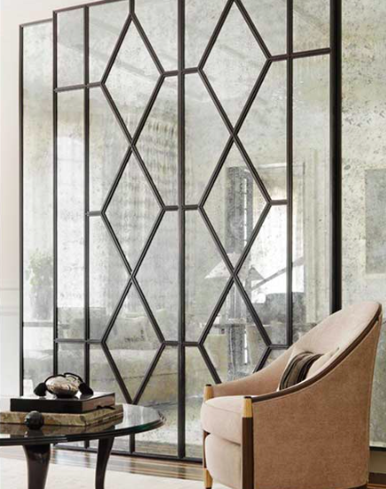 surfacethinking's tweet photo. #SurfaceOfTheDay -Glass/Mirror! Pics from exhibitors @float_glass 152, @BaranskaDesign 350 &amp; Sterling Studios 360 https://t.co/jJ41DlTUPY