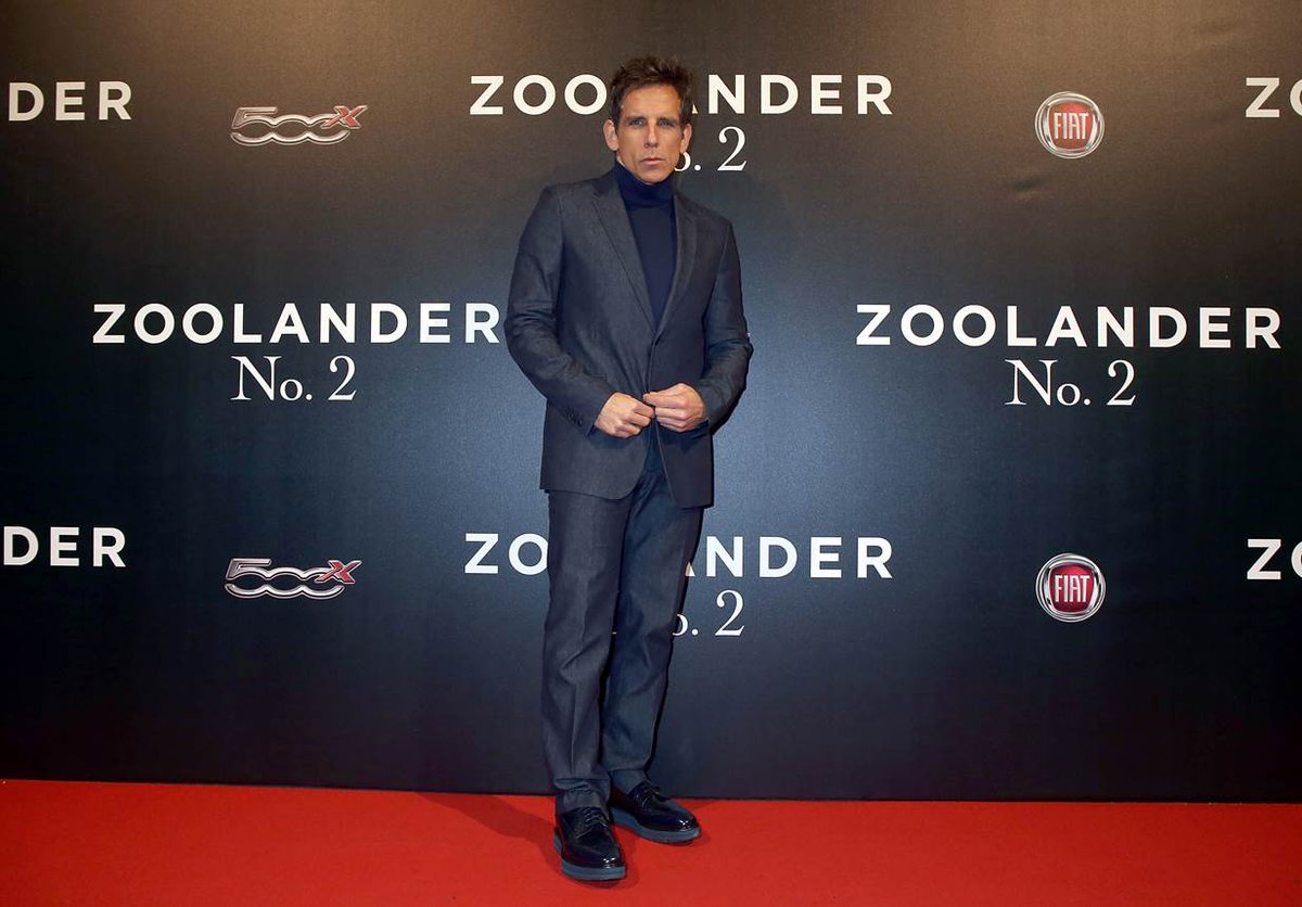 #Zoolander2 arrives on the screens with the #500X! FCA was present as the Main Partner at the fan screening in Rome.