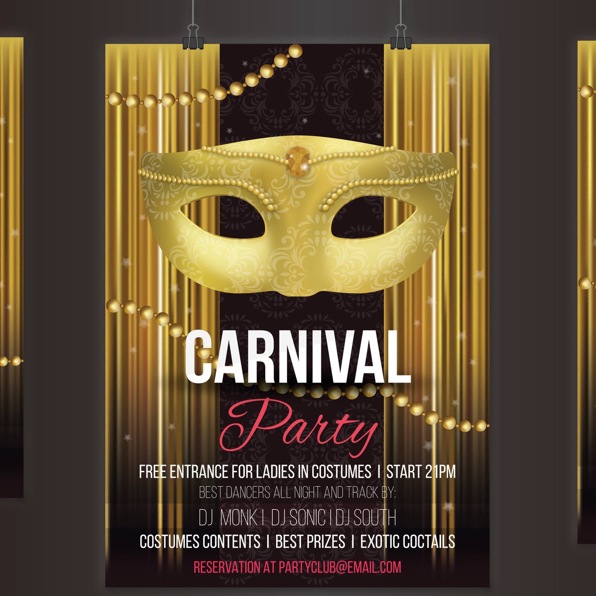 CopyandPress's tweet image. E' #CARNEVALE! Stai organizzando una festa e ti occorrono #locandine #inviti #volantini? Copy&amp;amp;Press ti può aiutare!