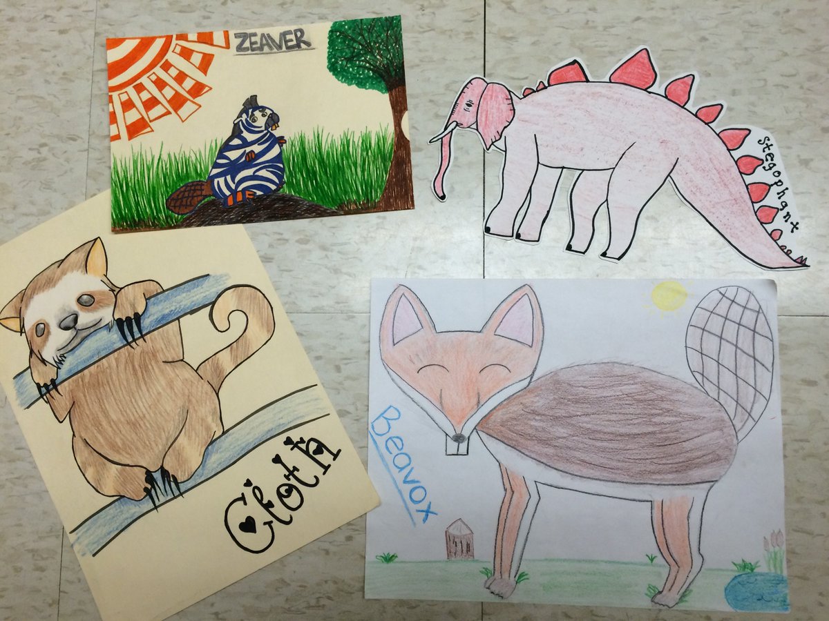 Special Species Projects! Students creations! They determine population growth/decay after "x" # of years #BSMSchat