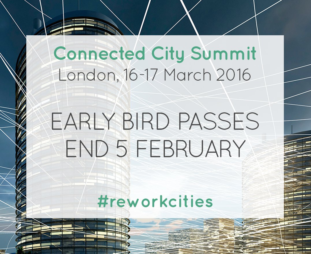 reworkupdates's tweet image. The Connected City Summit - #DeepLearning, #Sustainability, #SmartArchitecture  & more! buff.ly/1PUkzuz