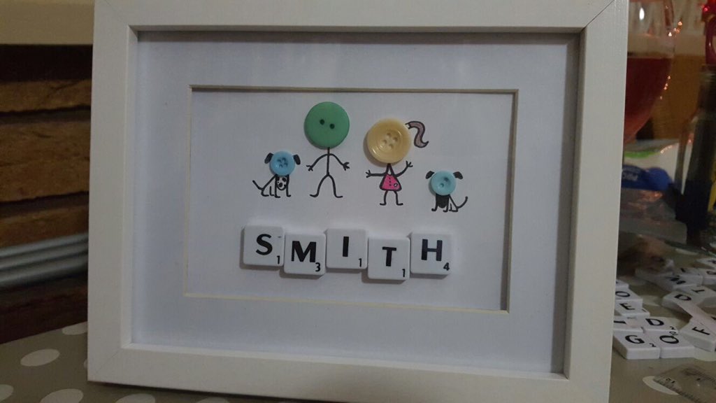 Beckysbuttonbox's tweet image. It's not too late for Valentine's Day ... Place your orders and we will create the perfect frame for you 💝 £10 +pp