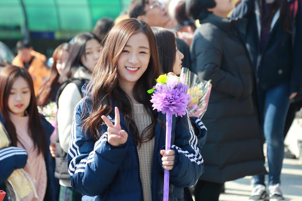 April_TH's tweet photo. 💐 160203 #APRIL #에이프릴 #JINSOL #CHARWON @ Gongju #April_TH ©mfdise https://t.co/x9C5j9R1Te