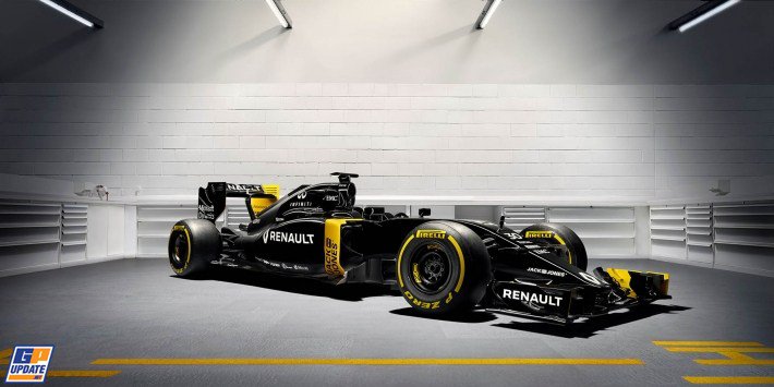 F1totheMaX's tweet photo. Renault presents new F1 car and livery - https://t.co/HDNmCzgLCt https://t.co/6gUhhv6J6o