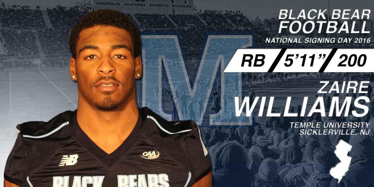Maine Football On Twitter Welcome To Club207 Zaire Williams