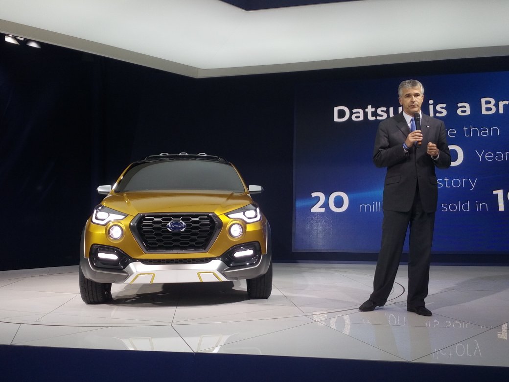 aadee_ram's tweet photo. That's the @datsun_India #GoConcept #autoexpo2016 @TheQuint https://t.co/GkxvO3FLQl