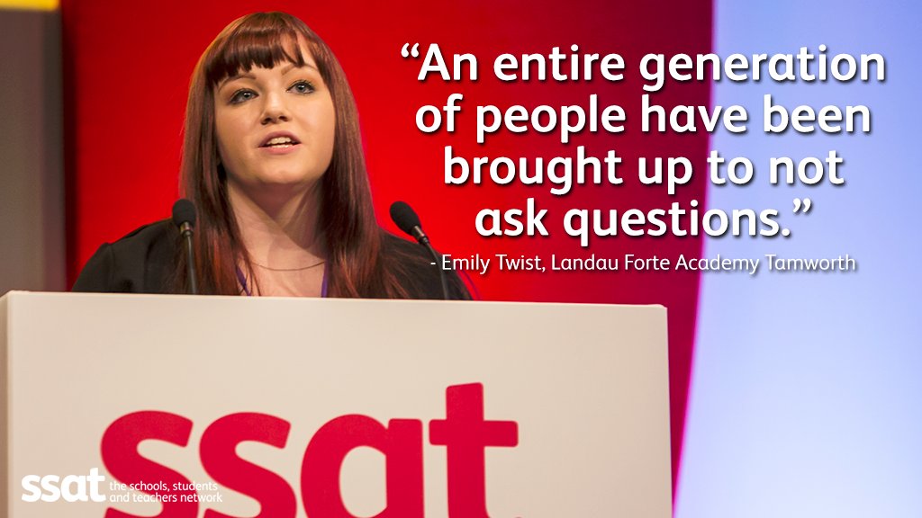 ssat's tweet photo. NEW: Stop dehumanising students. By @TamworthSF's Emily Twist. https://t.co/4sRK5VoFgx. #SSATstudents https://t.co/Agg3jDNx4h