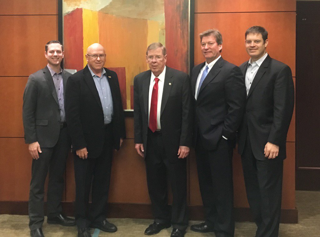BOMA Georgia meeting with Johnny Isakson