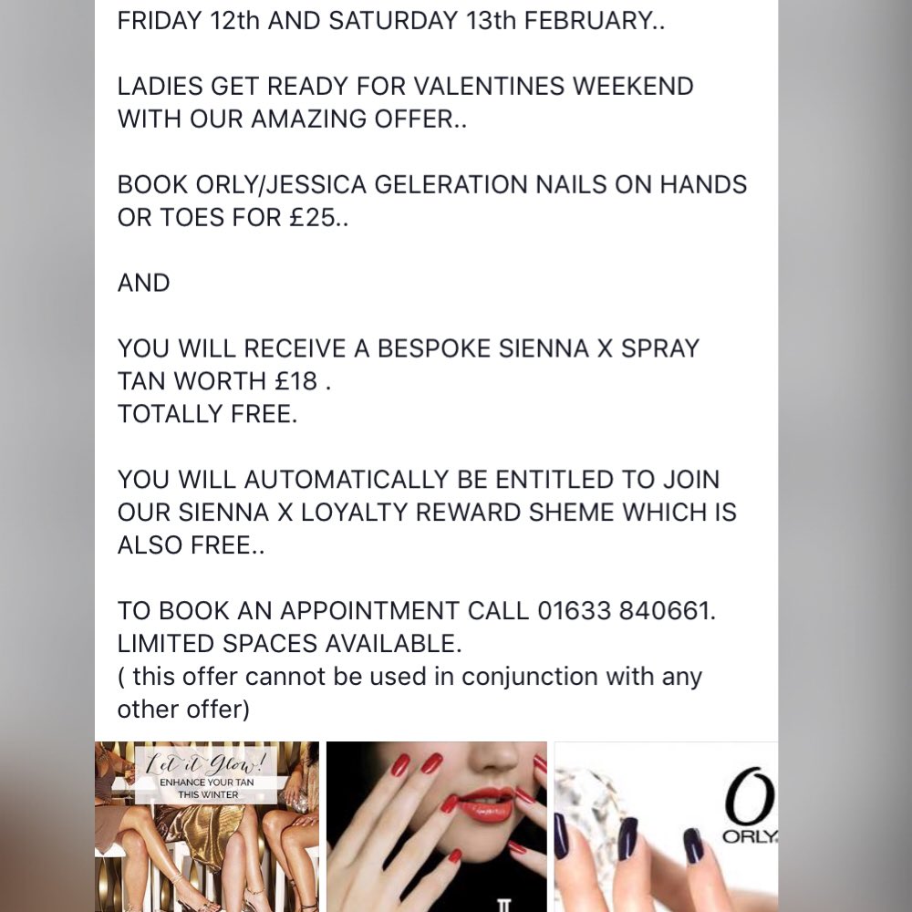 Another fabulous Valentines offer 💘