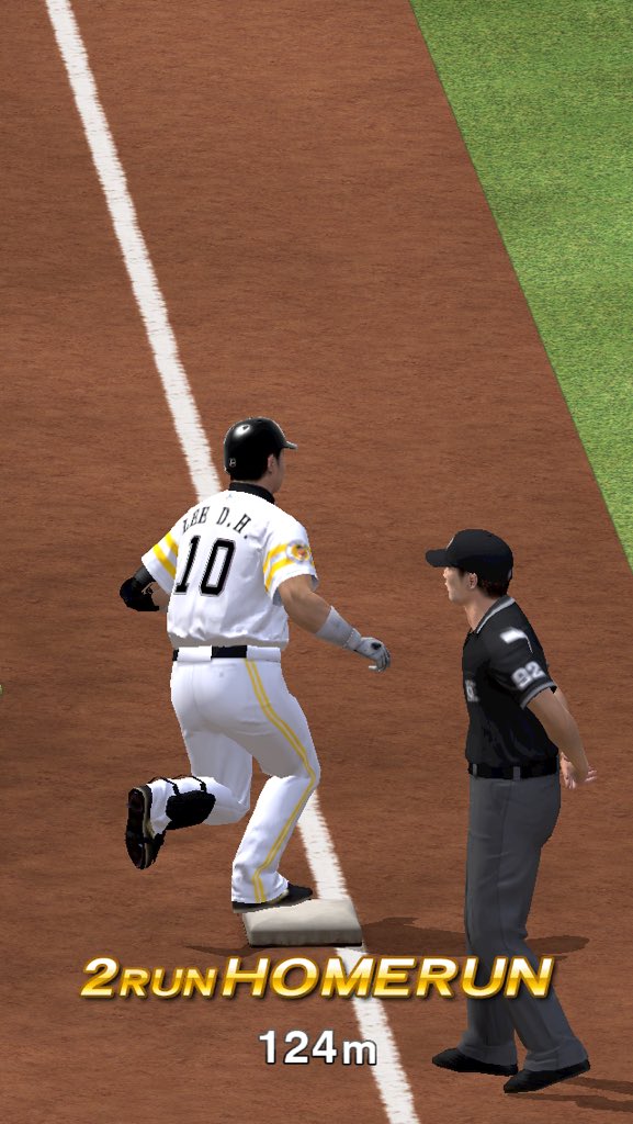 大事なとこでいつも打ってくれる4番…シルエット化つらい。
＃プロスピA