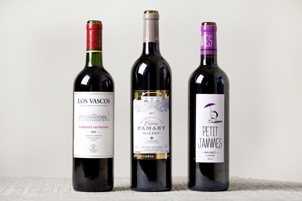 techwinecars's tweet photo. My #wine recommendation of the week: Petit Jammes Malbec 2013. It's fun, fruity and fresh. (On the right) https://t.co/xjoOb3Dy2E