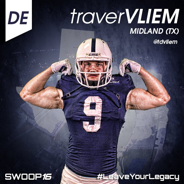 GSAthletics_FB's tweet photo. WELCOME TO EAGLE NATION TRAVER VLIEM - @tdvliem - #Swoop16 - https://t.co/9RvWRT6dVg https://t.co/WIOig7Emiq