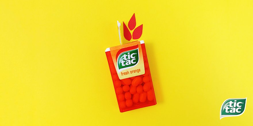 tictac's tweet photo. Warm orange :) #tictac #fresh #tictacglobal https://t.co/udQqS3ZwXt