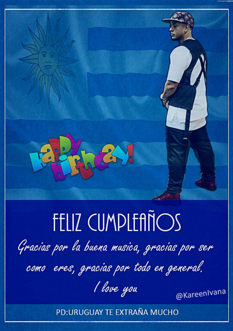 CangriForever16's tweet photo. #HappyBirthdayDaddyYankee Feliz cumpleaños, todo el #DYARMY esta de fiesta, un año mas de felicidad! @daddyyankee rt https://t.co/prjM7fVTMS