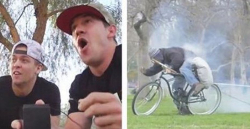 RealPranksters's tweet photo. When They Stole This Bike They Never Expected It To BLOW UP On Them… https://t.co/nr5AUKB3sU https://t.co/P6ziVFemM5