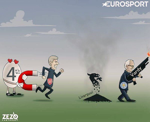 Footballogue's tweet photo. [#PL] Pendant ce temps en Premier League... https://t.co/t743hh8z2g
