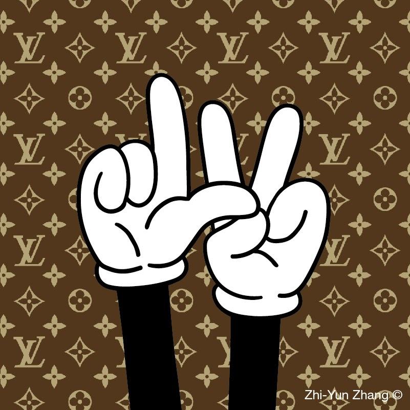 logo louis vuitton cartoon