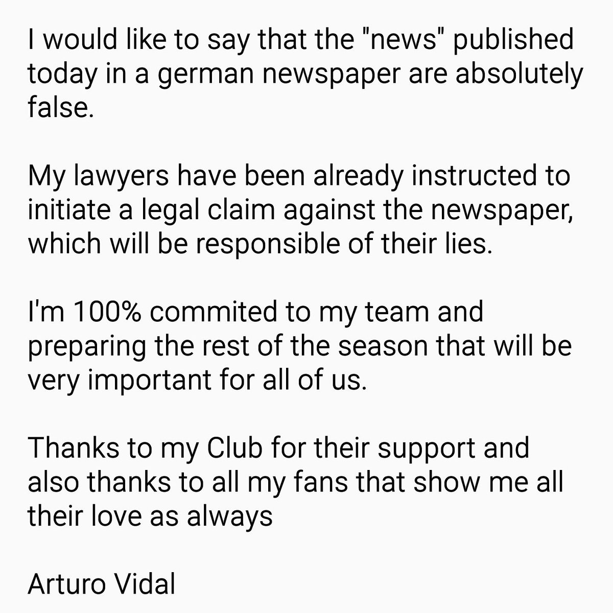 Bayern Monaco: Vidal querela la "Bild" 34 CaSu8DbWwAE1dLi