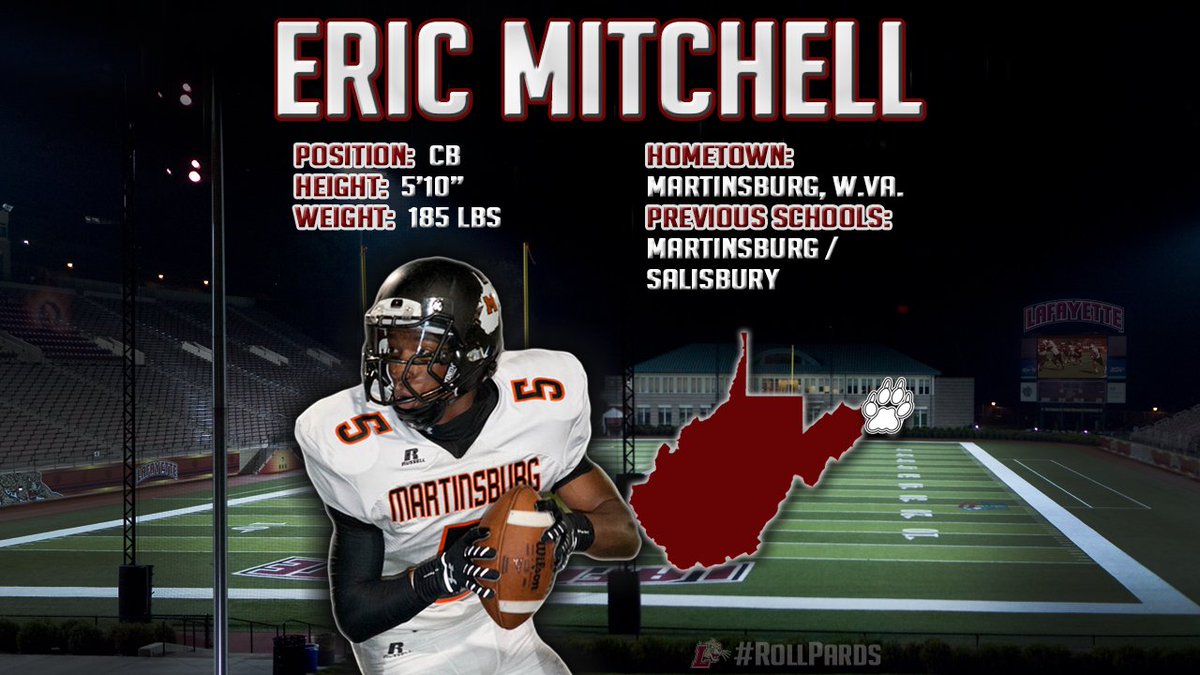 Lafayette adds 2nd DB- Congrats @mr_mitchell08! Lockdown CNR w/ great skills youtu.be/6mh-QK8Hg1Q #rollpards