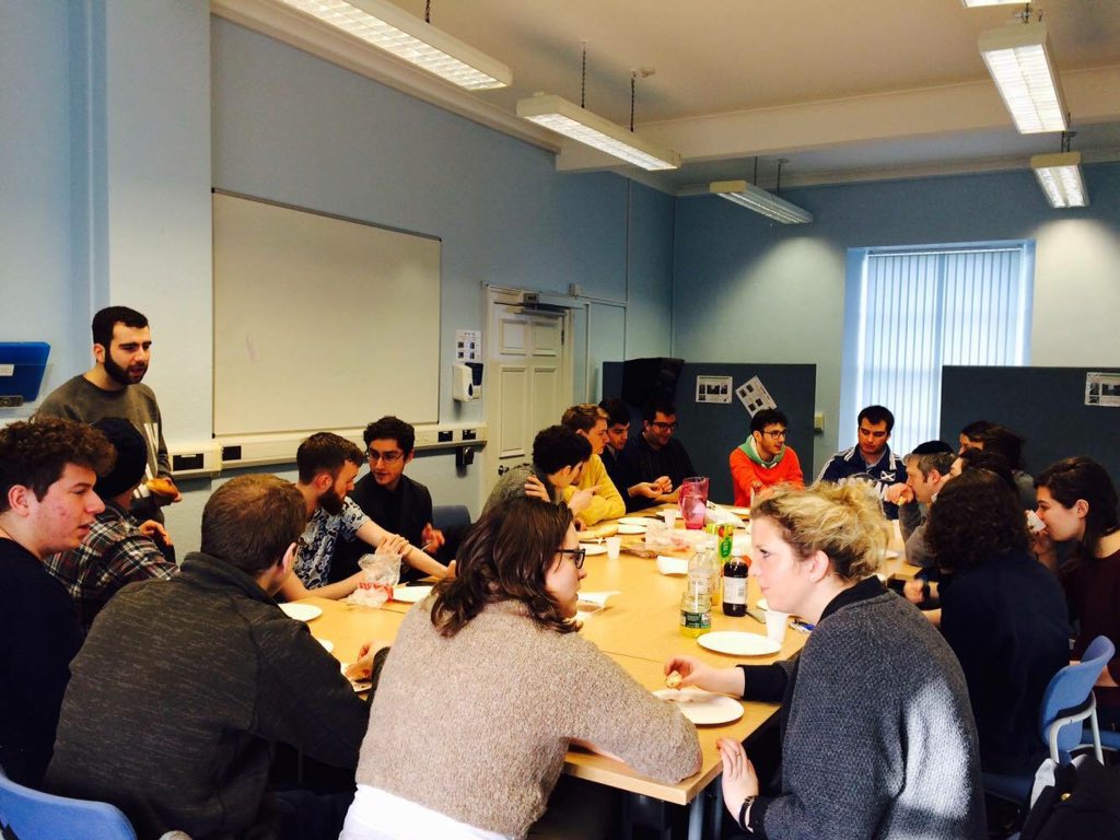 It's only week 2 and we're a full house! Thanks for coming, <a href="/yossi_Bodenheim/">yossi bodenheim</a>! #bagelsandbanter