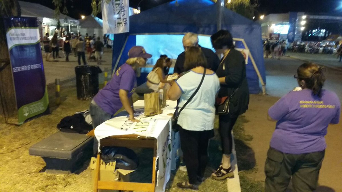 MinSPcba's tweet photo. #SecDeAmbiente promovió el cuidado ambiental en la fiesta d @ColectividadAG ¡Buscá el Stand y recibí información! https://t.co/rso8evWWjD