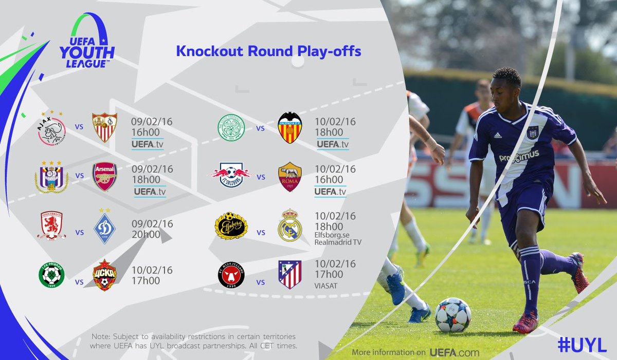 Uefa Youth League On Twitter Fixtures Which Teams Will Join The 8 Champions League Path Winners In The Last 16 Knockouts Uyl Https T Co Mwam13aamd