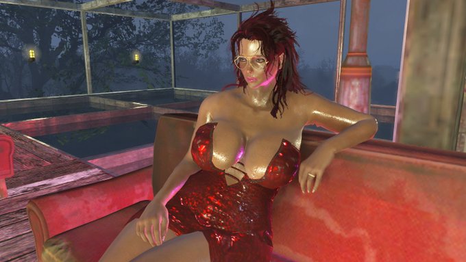 フォールアウト4のお話。2周めもクリアしてちょと落ち着きましたが(1枚目は最終的な装備)、3周めもちょいちょい遊んでます、今度はなるべく可愛い感じで幼妻っぽく。でも体型変えない 