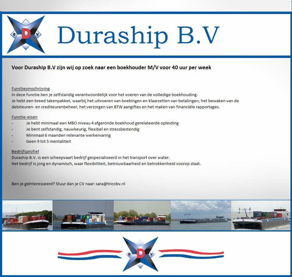 Vacature: Boekhouder