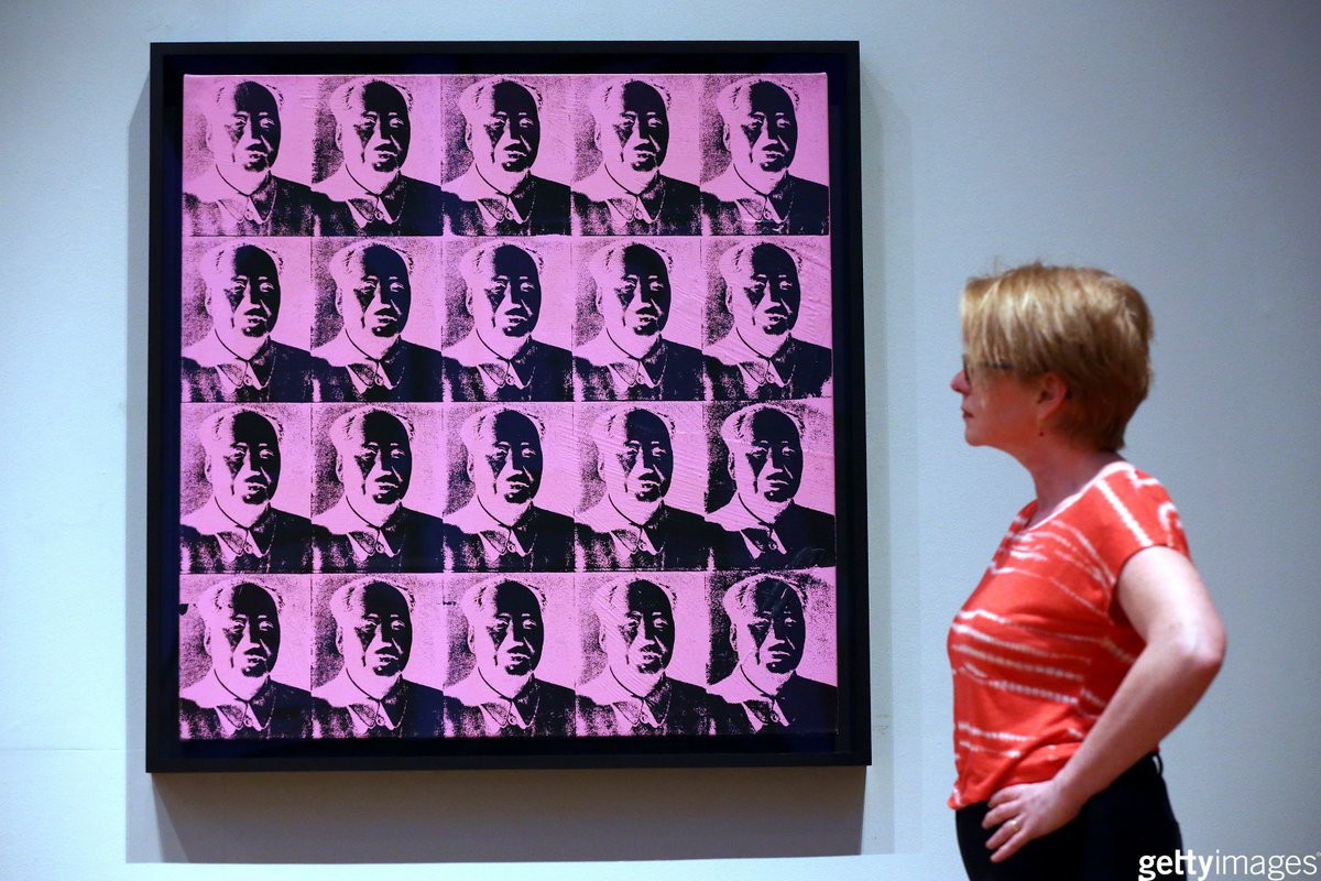 MediaGallo's tweet photo. 140 unseen Andy Warhol paintings are on preview in England at the @AshmoleanMuseum
 https://t.co/1mR8ej9lWx https://t.co/zEgrZgfgQS