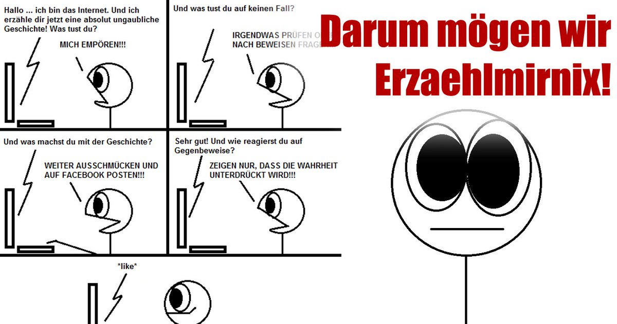 Mimikama (@mimikama_org) on Twitter photo Darum mögen wir <a href="/erzaehlmirnix/">erzaehlmirnix</a>! #linksi #rechtsi #erzaehlmirnix
mimikama.at/allgemein/waru… Darum mögen wir <a href="/erzaehlmirnix/">erzaehlmirnix</a>! #linksi #rechtsi #erzaehlmirnix
mimikama.at/allgemein/waru…