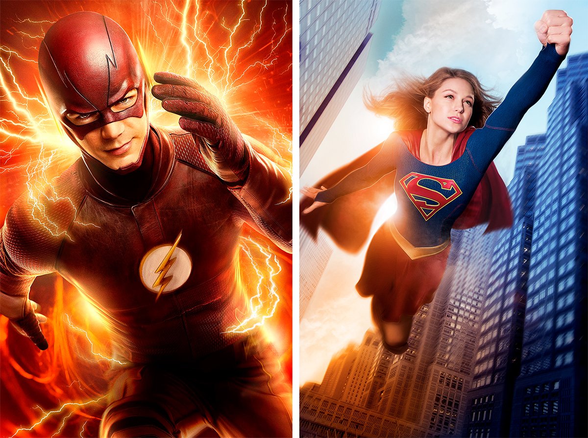 TheCWSupergirl's tweet photo. BIG NEWS! ⚡✊ #TheFlash x #Supergirl crossover is OFFICIAL &amp; we have all the details: https://t.co/gEyrBSZRoV https://t.co/FVl4perRHa