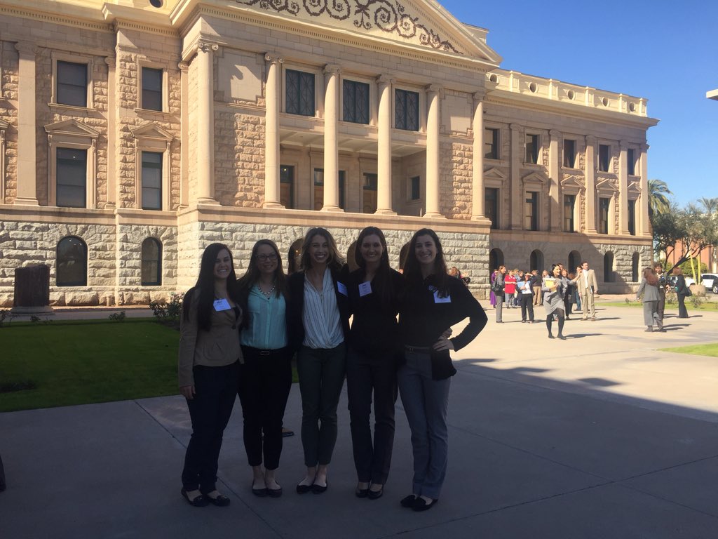 AZStudentSIG's tweet photo. Your AZ SSIG leaders representing students at #PTDayattheCapitol #PTTransforms #dptstudent @AzPTA https://t.co/naJwTJ7A6J